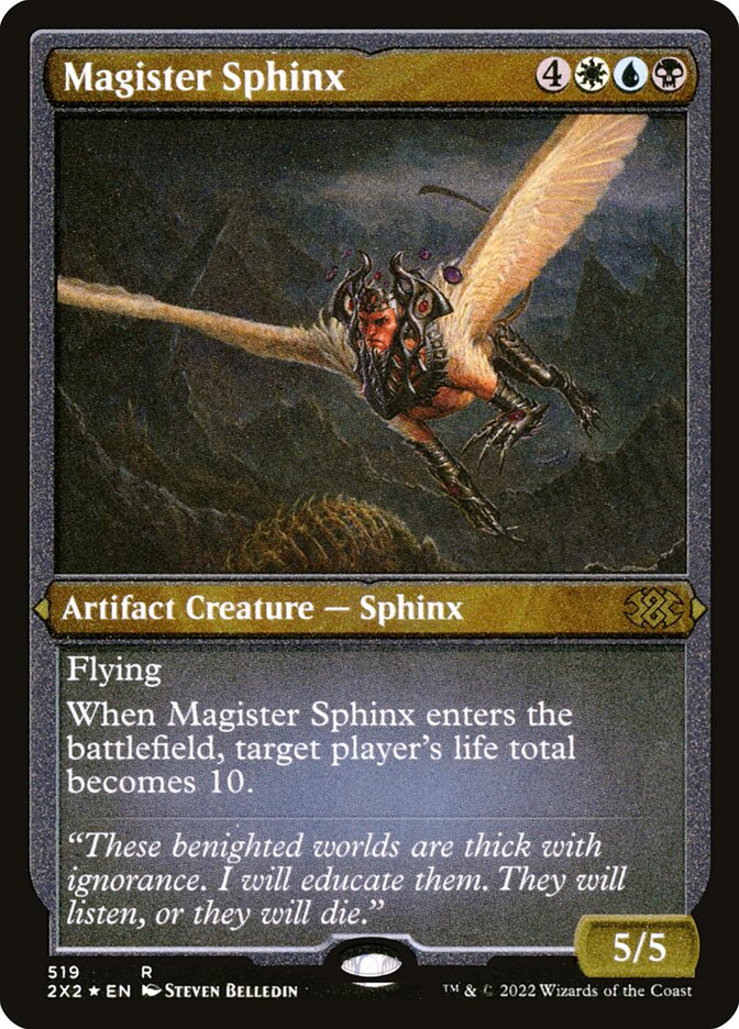 Magister Sphinx, Double Masters 2022 · 519