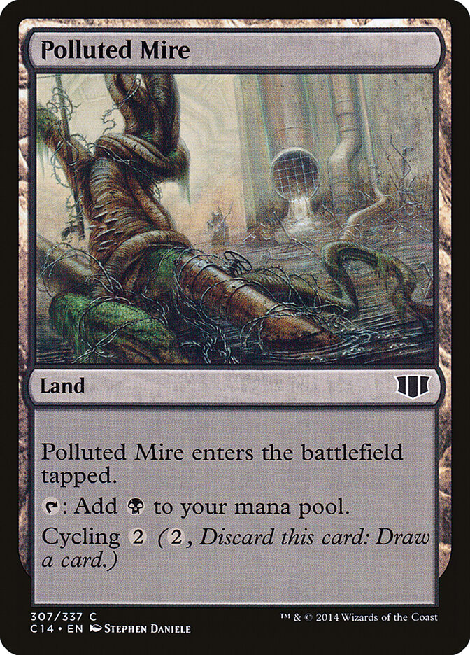 Polluted Mire, Commander 2014 · 307/337