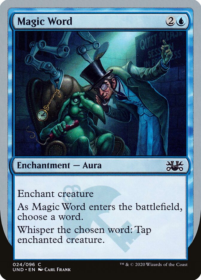 Magic Word, Unsanctioned · 024/096