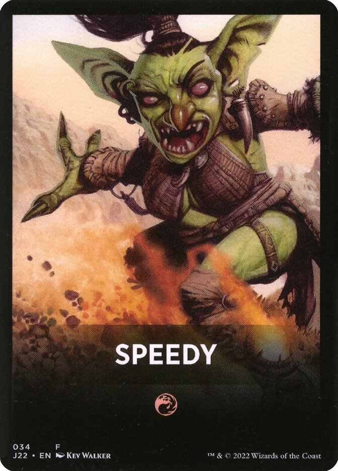 Speedy, Jumpstart 2022 Front Cards · 034