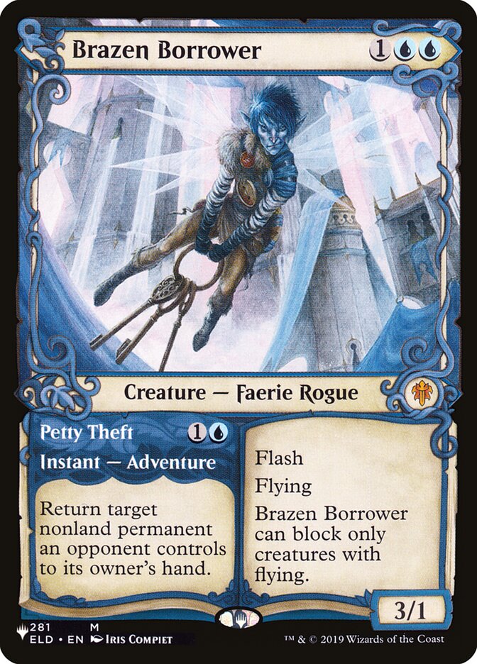 Brazen Borrower // Petty Theft, The List · eld-281