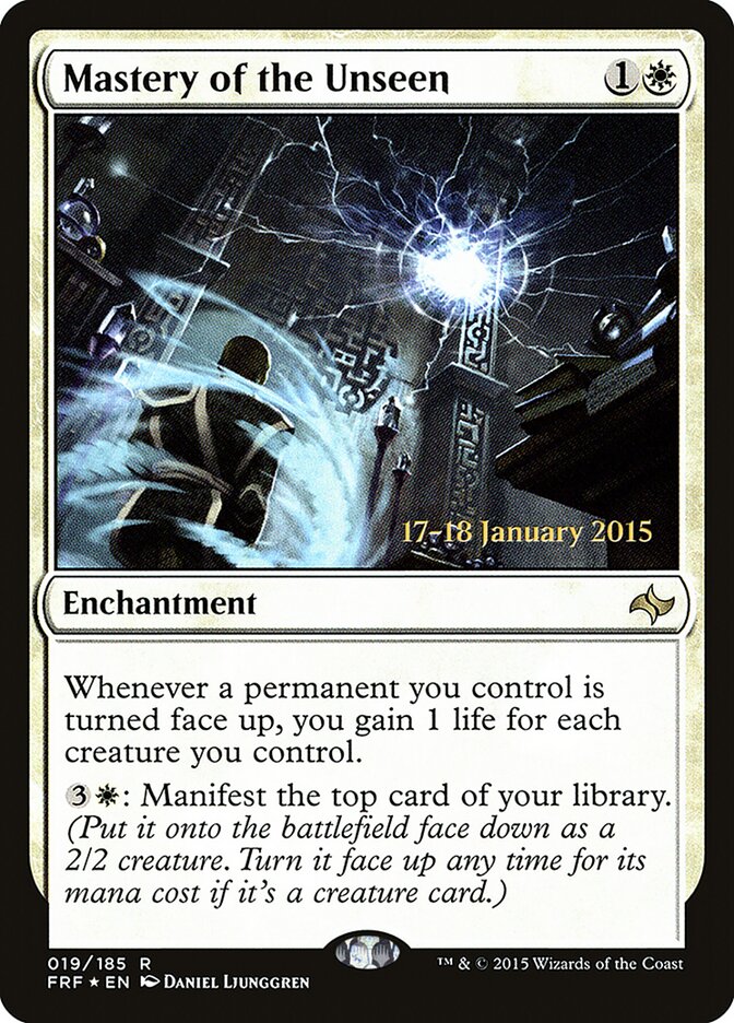 Mastery of the Unseen, Fate Reforged Promos · 019/185