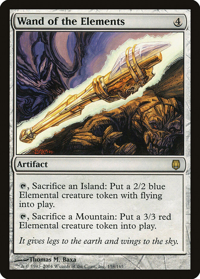 Wand of the Elements, Darksteel · 158/165