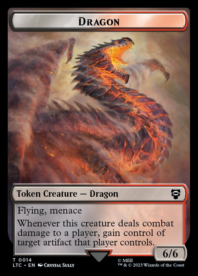 Dragon, Tales of Middle-earth Commander Tokens · 0014