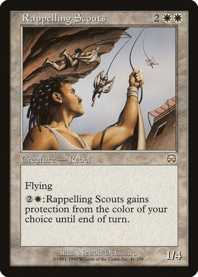 Rappelling Scouts, Mercadian Masques · 41/350