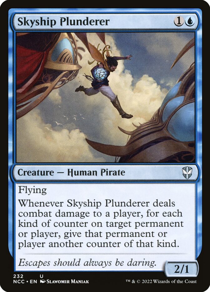 Skyship Plunderer, New Capenna Commander · 232