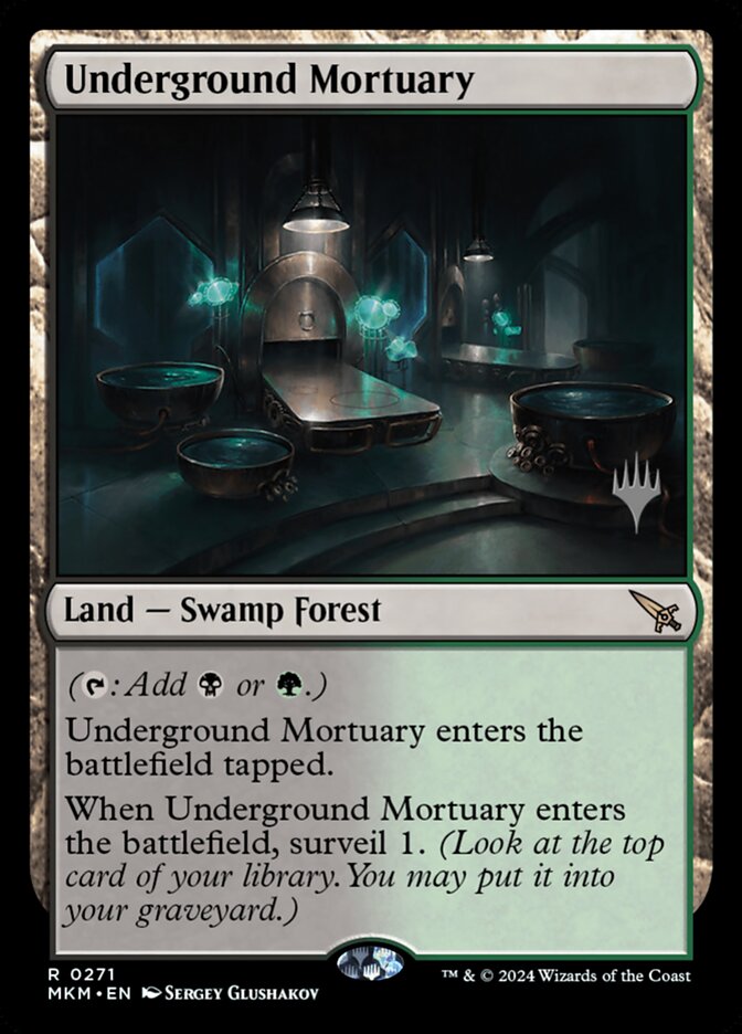 Underground Mortuary, Murders at Karlov Manor Promos · 0271