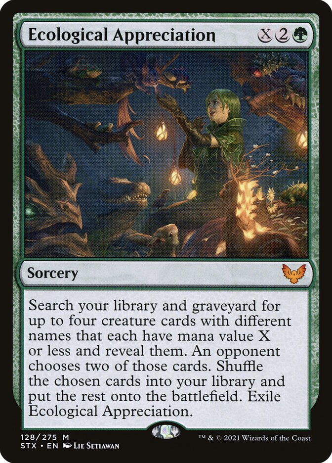 Ecological Appreciation, Strixhaven: School of Mages · 128/275