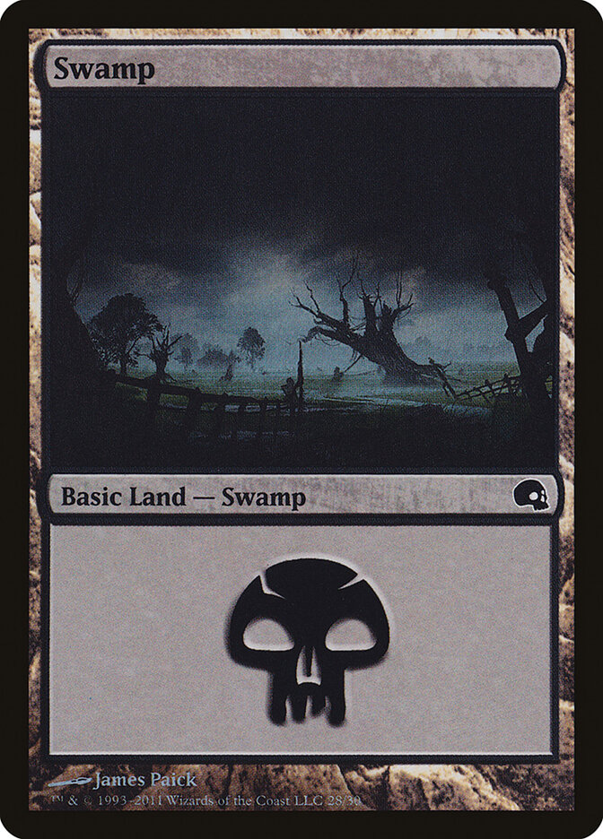 Swamp, Premium Deck Series: Graveborn · 28/50