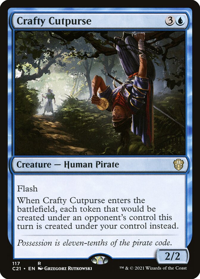 Crafty Cutpurse, Commander 2021 · 117