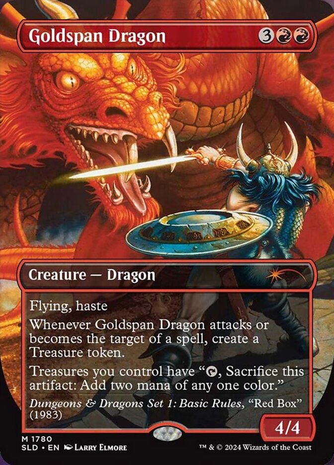 Goldspan Dragon, Secret Lair Drop · 1780