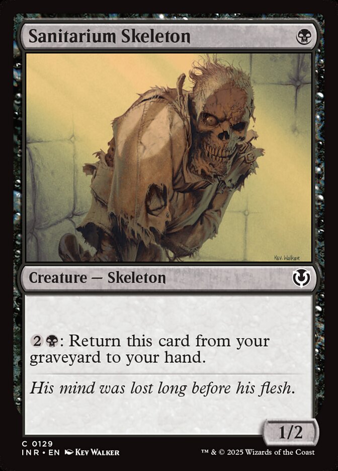 Sanitarium Skeleton, Innistrad Remastered · 0129