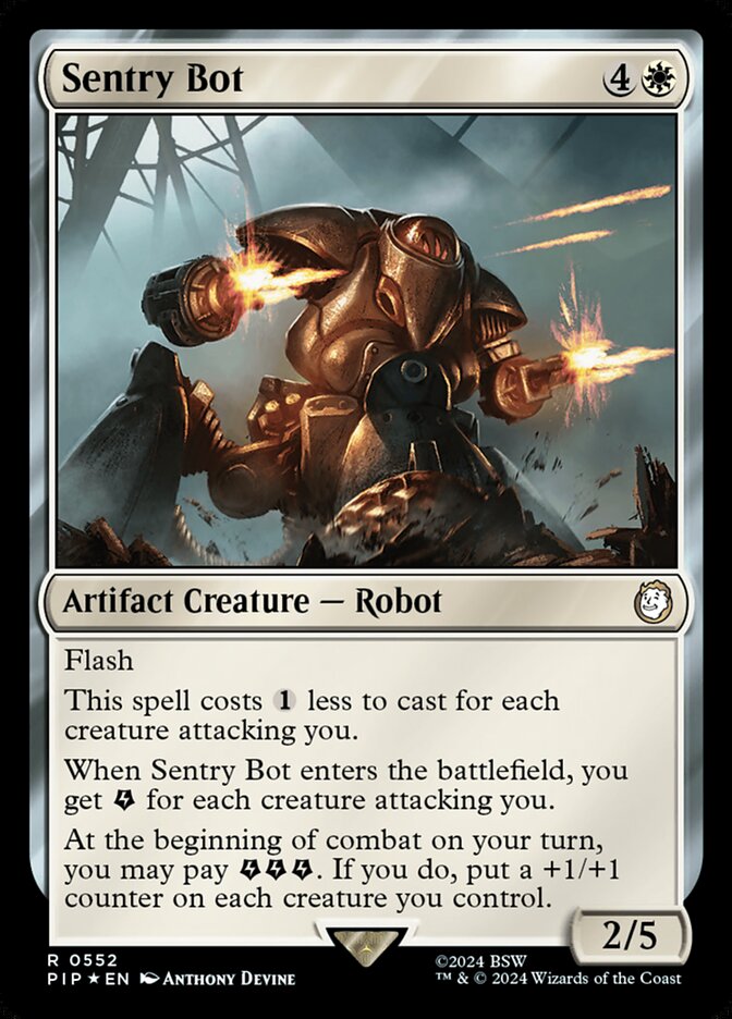 Sentry Bot, Fallout · 0552
