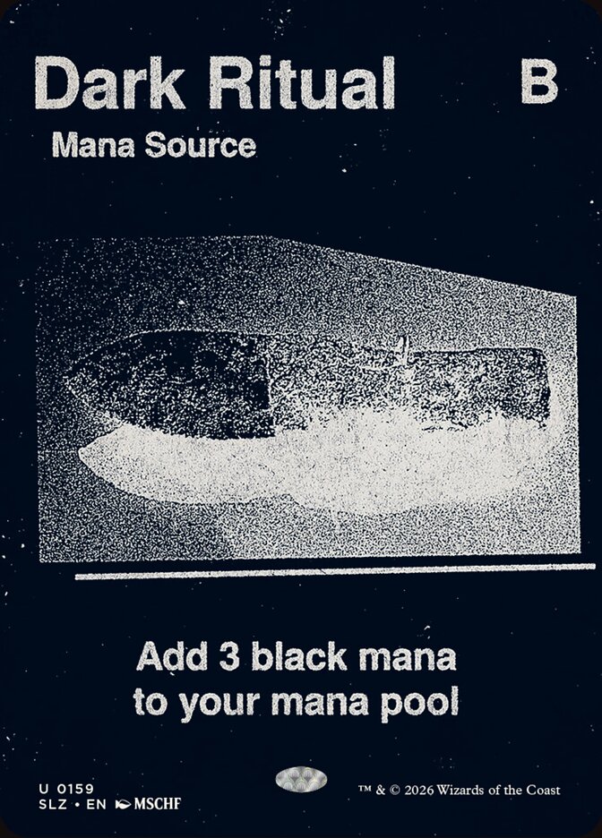 Dark Ritual, The Zeta Set · 0159