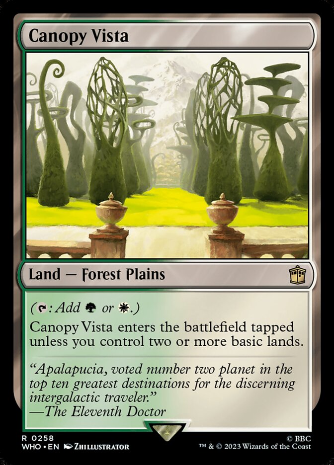 Canopy Vista, Doctor Who · 0258