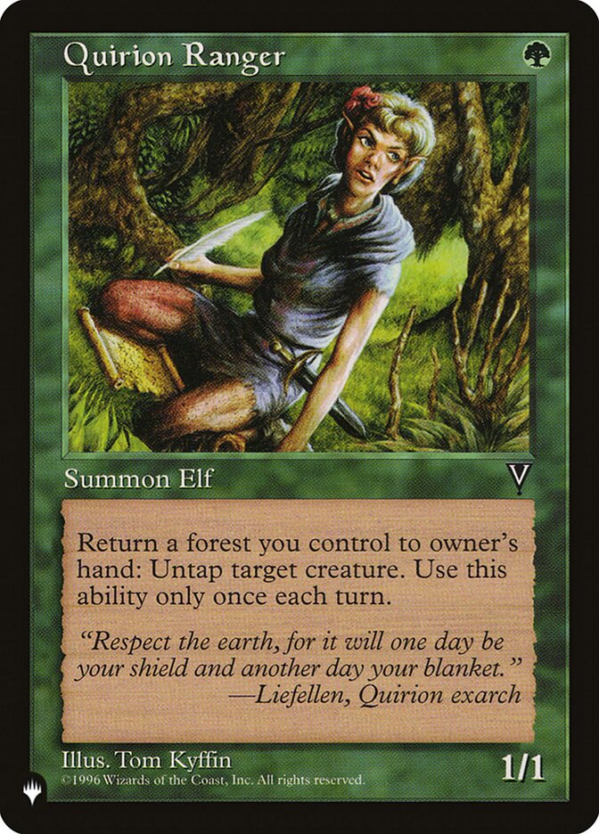 Quirion Ranger, The List · vis-117