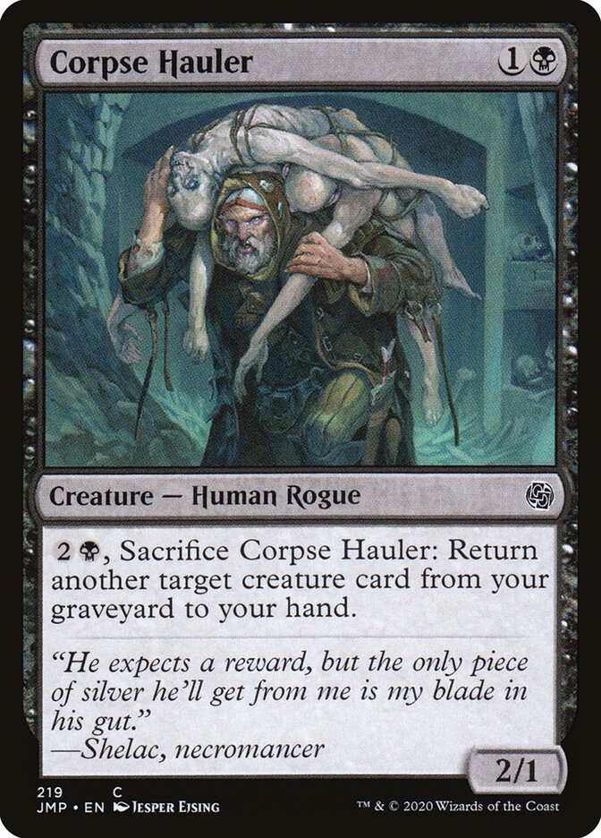 Corpse Hauler, Jumpstart · 219