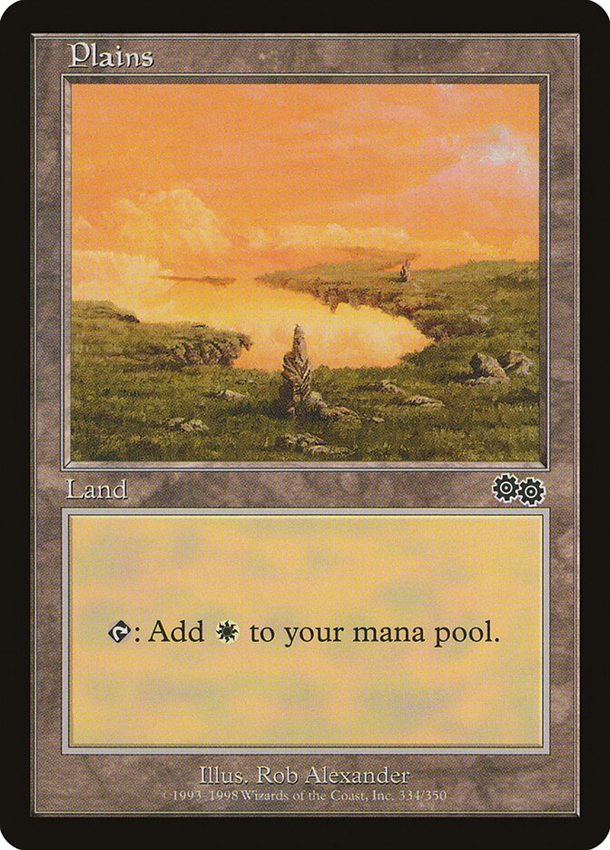 Plains, Urza's Saga · 334/350