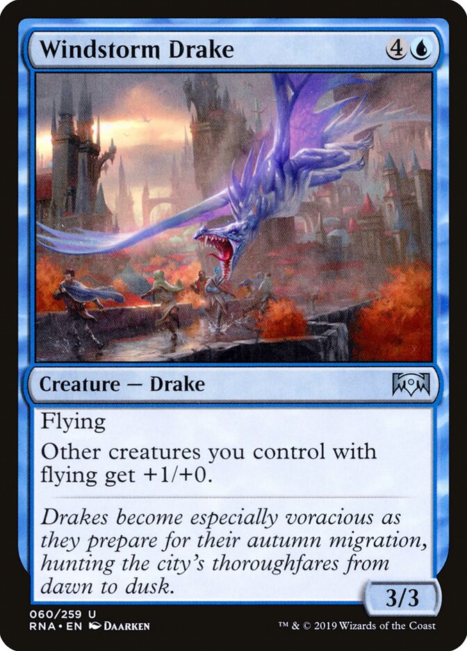 Windstorm Drake, Ravnica Allegiance · 060/259