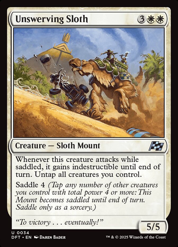 Unswerving Sloth, Aetherdrift · 0034