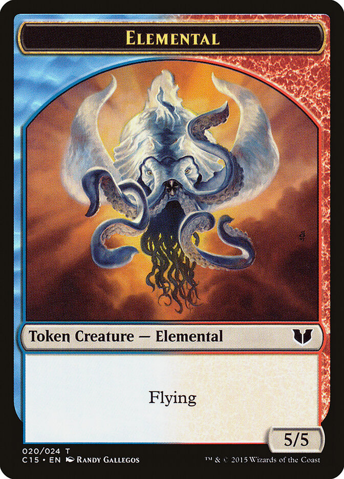 Elemental, Commander 2015 Tokens · 020