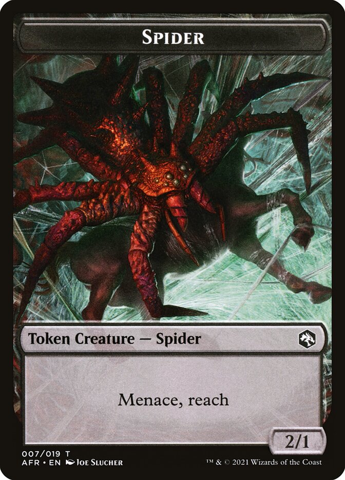 Spider, Adventures in the Forgotten Realms Tokens · 007