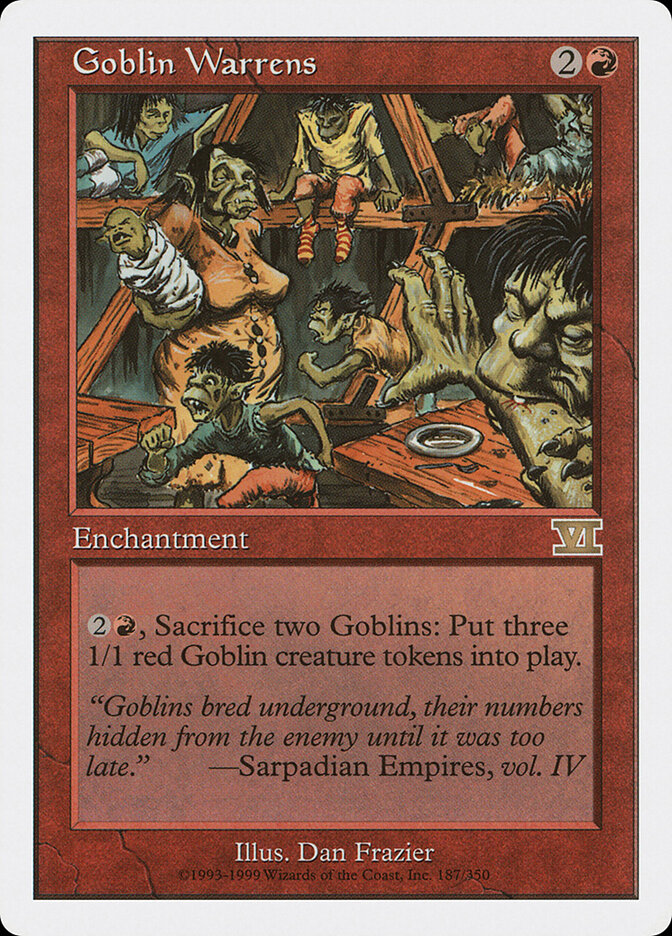 Goblin Warrens, Classic Sixth Edition · 187/350