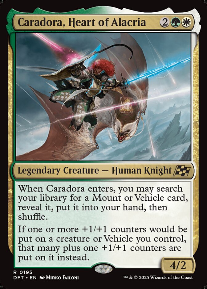 Caradora, Heart of Alacria, Aetherdrift · 0195