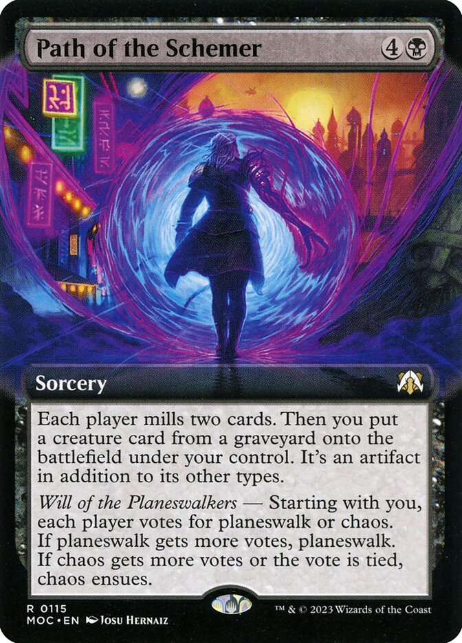 Path of the Schemer, March of the Machine Commander · 0115