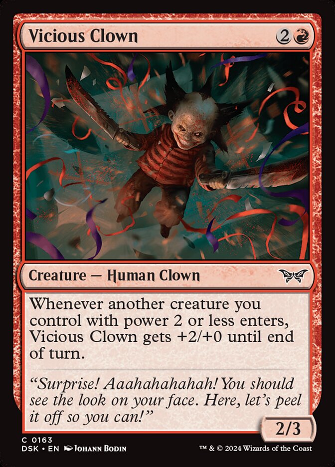 Vicious Clown, Duskmourn: House of Horror · 0163