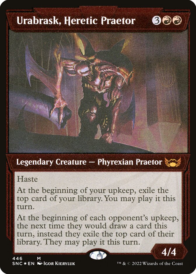 Urabrask, Heretic Praetor, Streets of New Capenna · 446