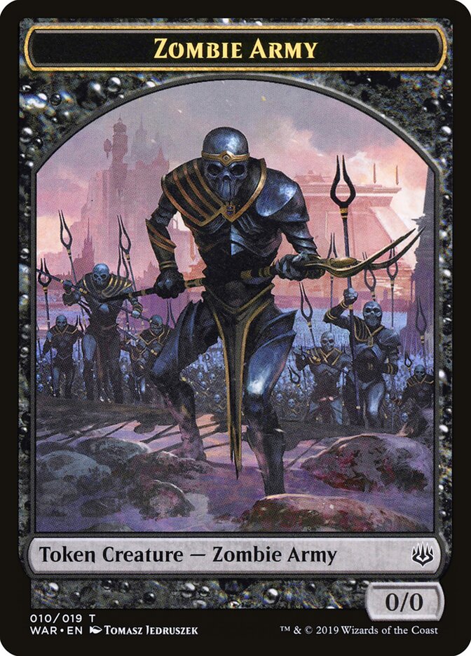 Zombie Army, War of the Spark Tokens · 010