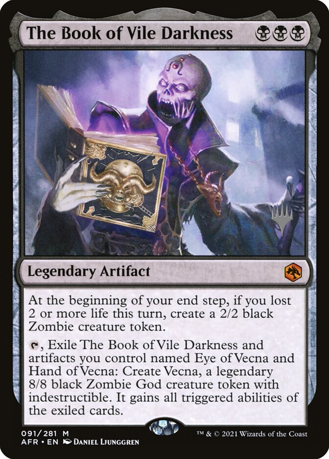 The Book of Vile Darkness, Adventures in the Forgotten Realms Promos · 091/281
