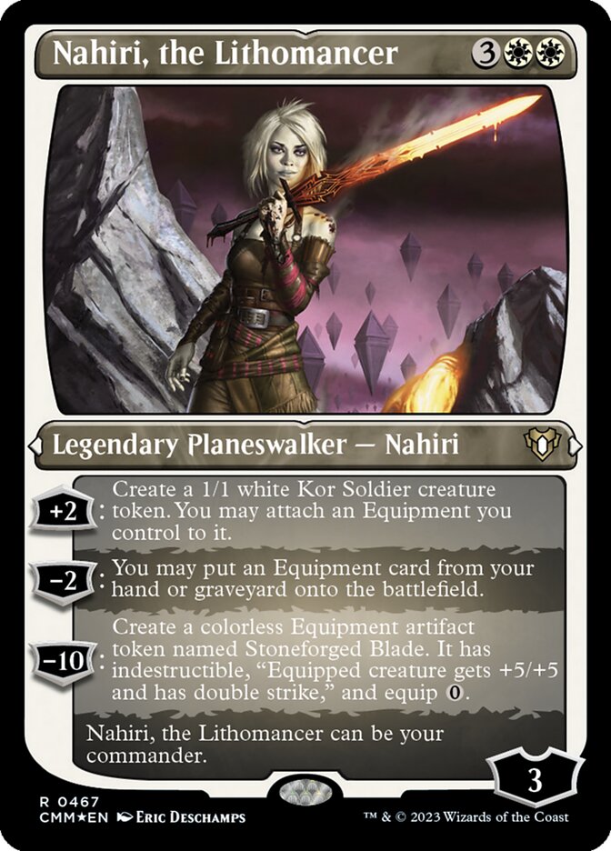 Nahiri, the Lithomancer, Commander Masters · 0467