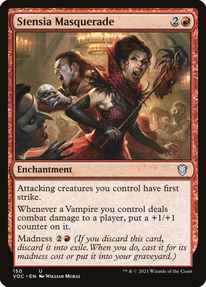 Stensia Masquerade, Crimson Vow Commander · 150