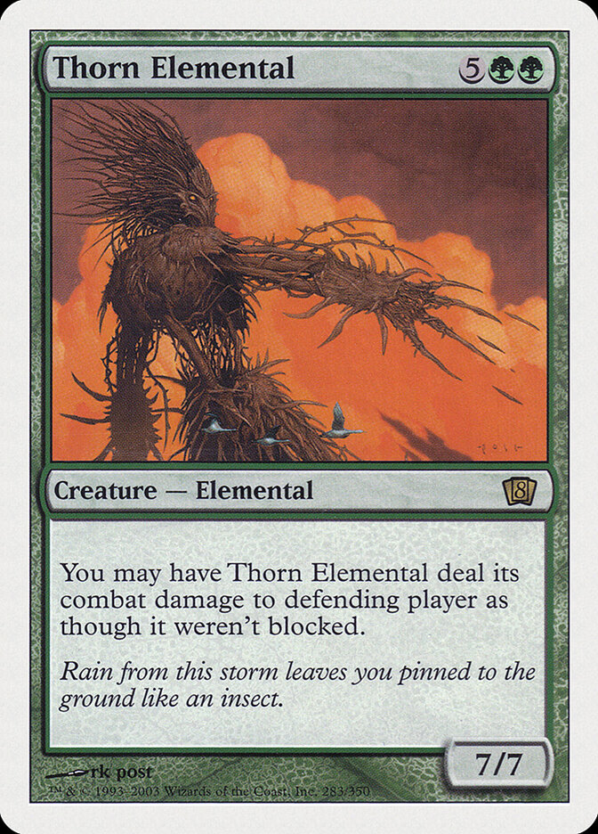 Thorn Elemental, Eighth Edition · 283/350