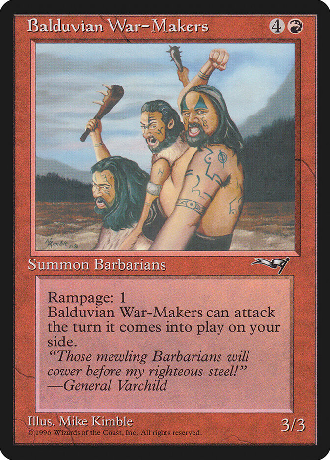 Balduvian War-Makers, Alliances · 66a