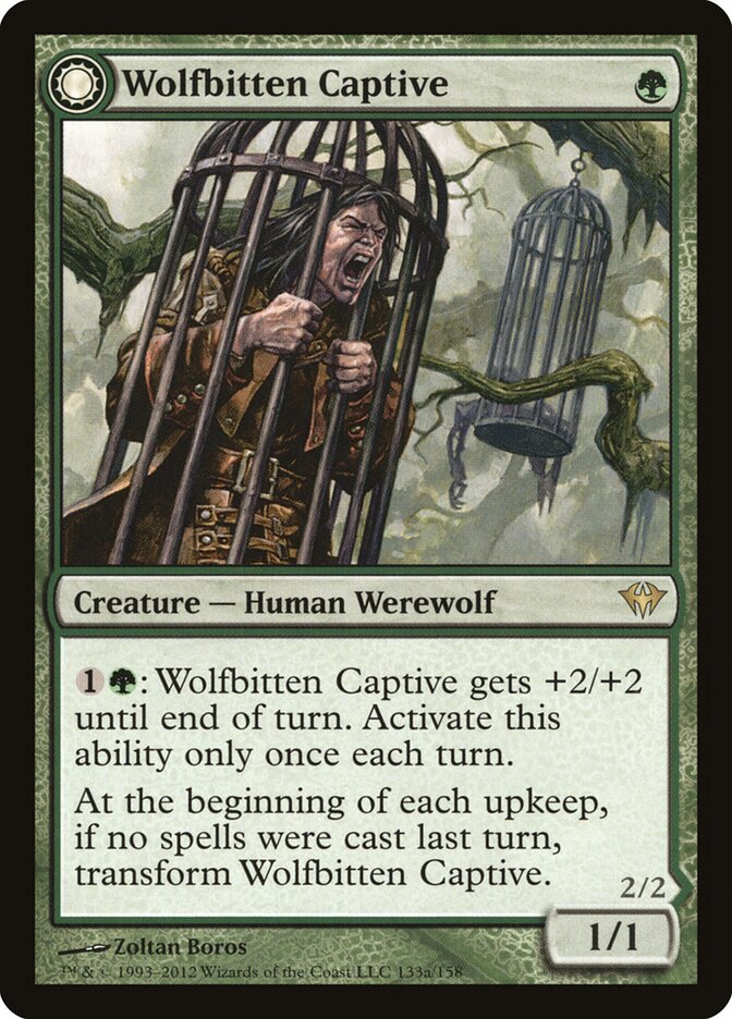 Wolfbitten Captive // Krallenhorde Killer, Dark Ascension · 133/158