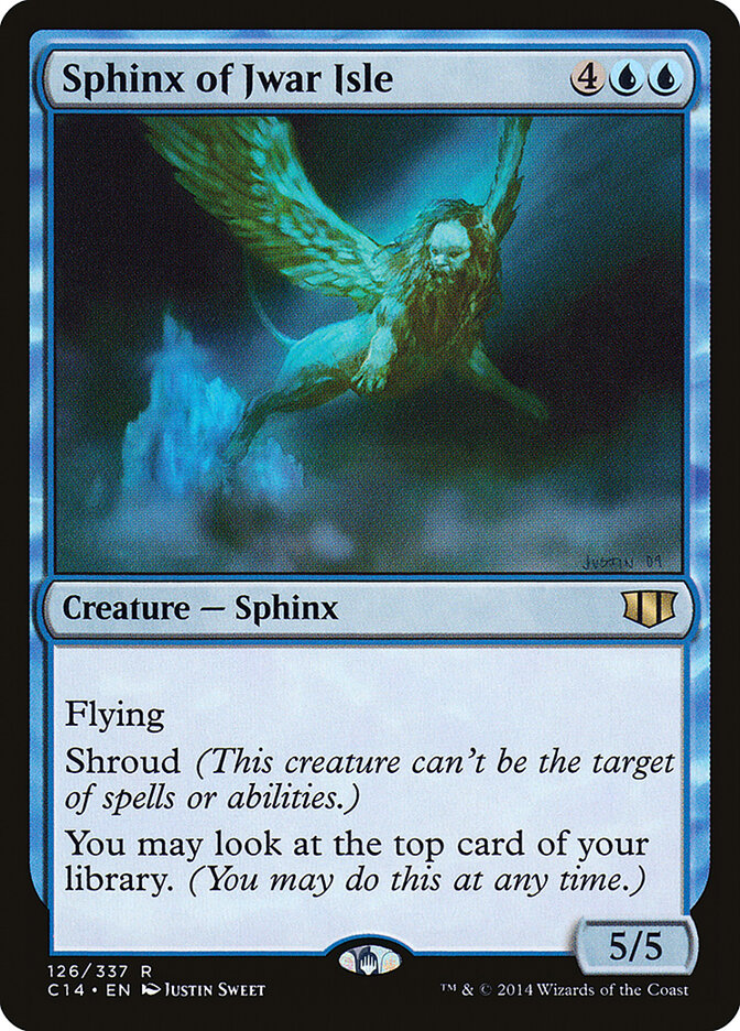 Sphinx of Jwar Isle, Commander 2014 · 126/337