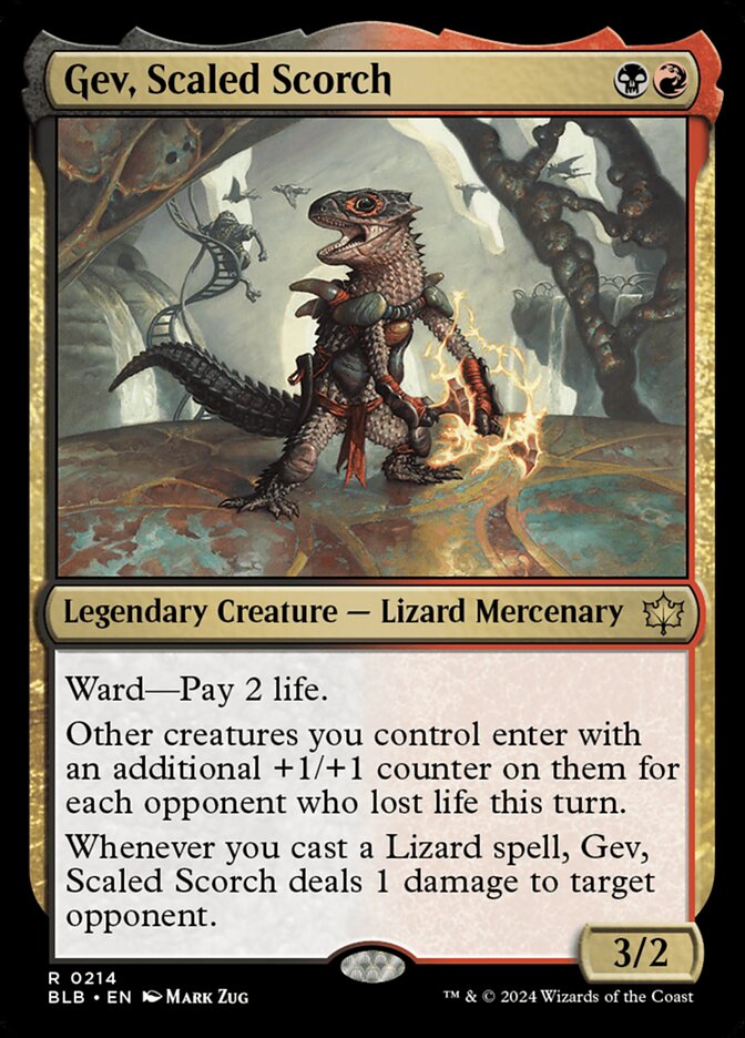 Gev, Scaled Scorch, Bloomburrow · 0214