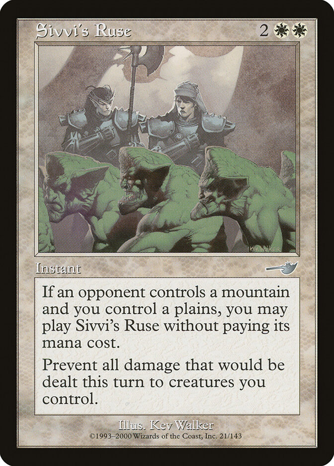 Sivvi's Ruse, Nemesis · 21/143