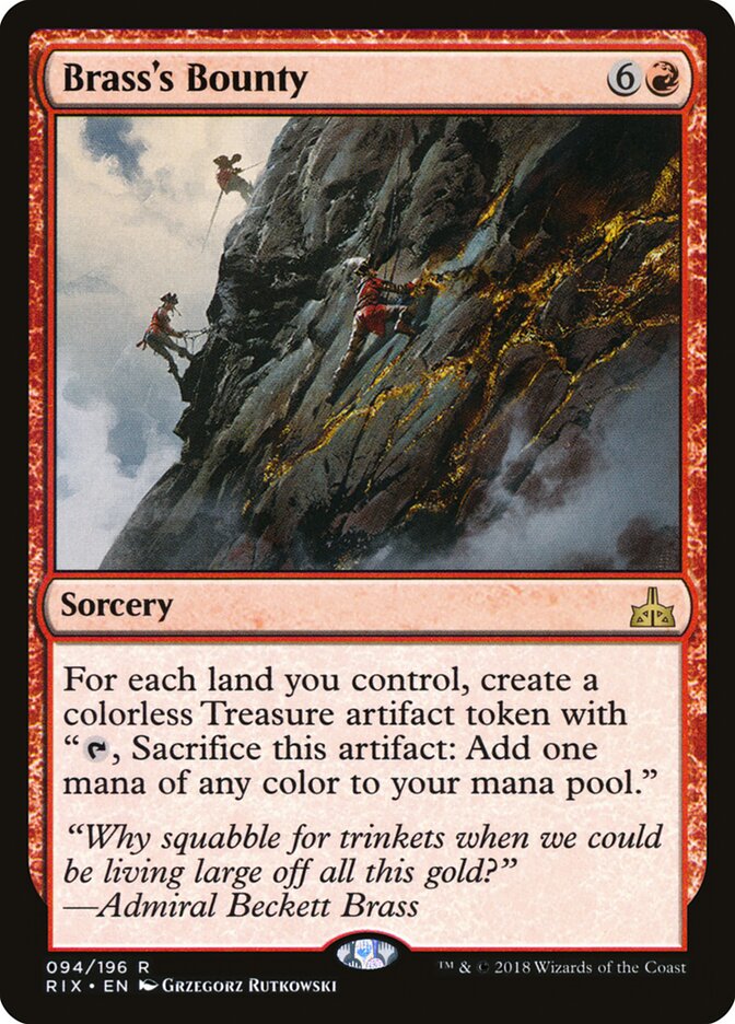Brass's Bounty, Rivals of Ixalan · 094/196