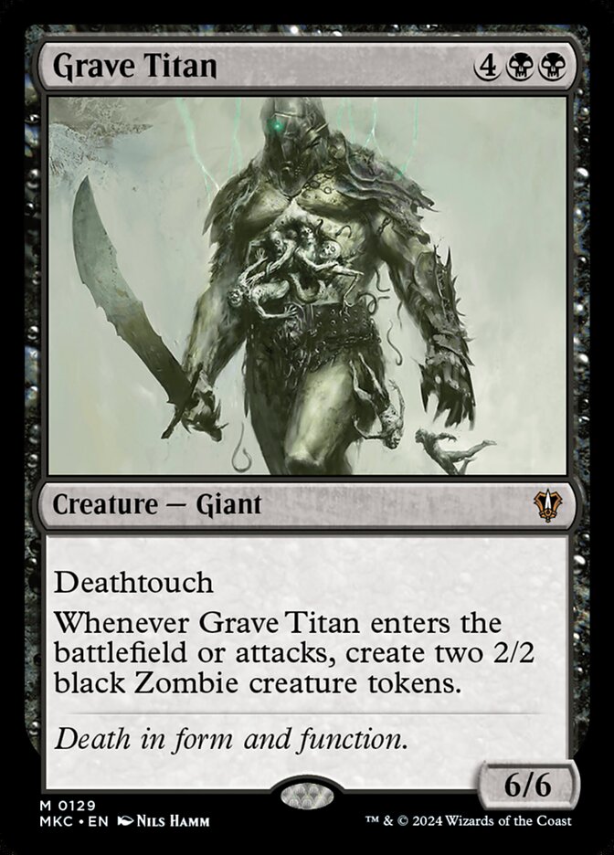 Grave Titan, Murders at Karlov Manor Commander · 0129