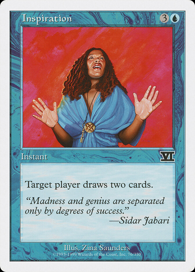 Inspiration, Classic Sixth Edition · 76/350