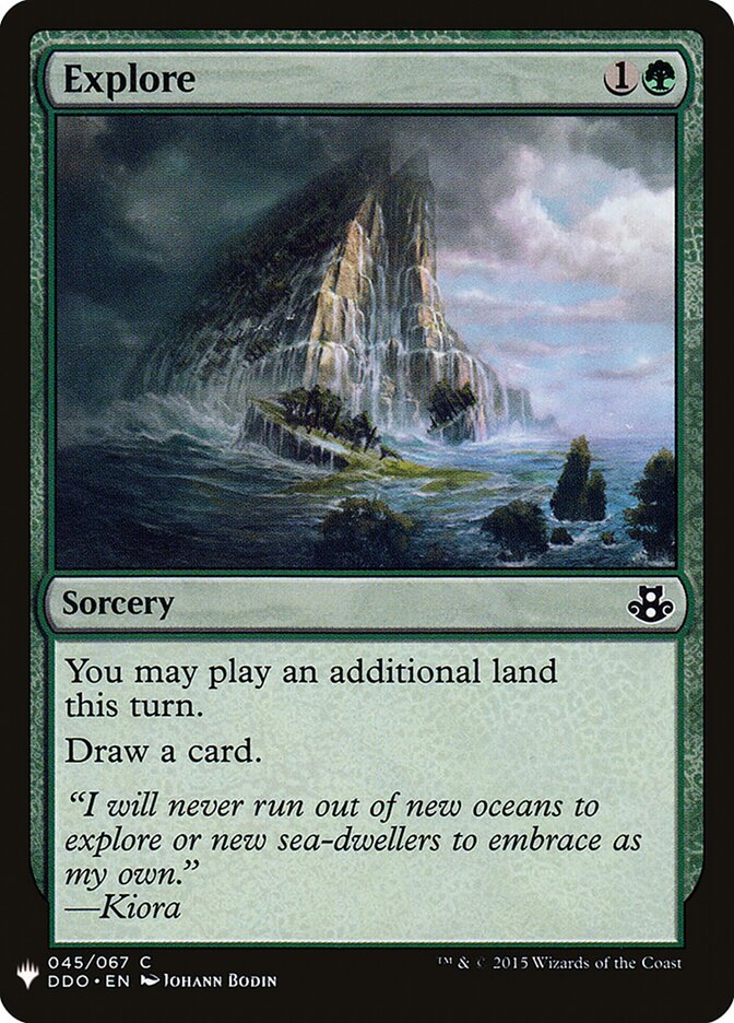 Explore, The List · ddo-45