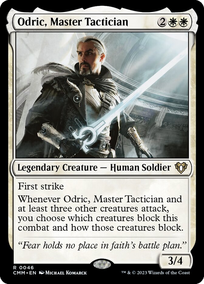 Odric, Master Tactician, Commander Masters · 0046