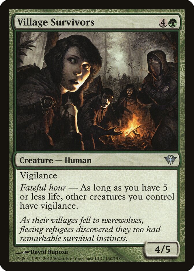 Village Survivors, Dark Ascension · 130/158
