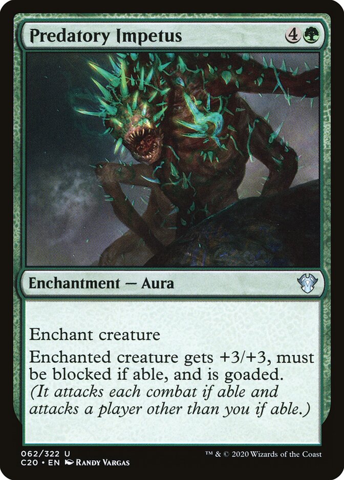 Predatory Impetus, Commander 2020 · 062/322