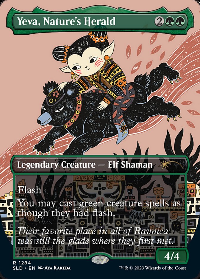 Yeva, Nature's Herald, Secret Lair Drop · 1284
