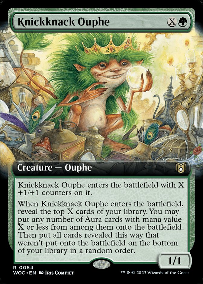 Knickknack Ouphe, Wilds of Eldraine Commander · 0054